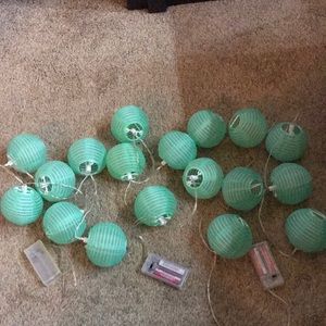 Battery lanterns. Set of 3